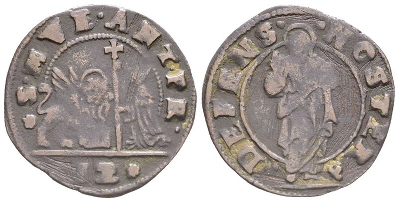 Venezia. Antonio Priuli (1618-1623). Soldo da 12 Bagattini. Mi (1,73 G; 21,5 MM). Paolucci 26. Qb...