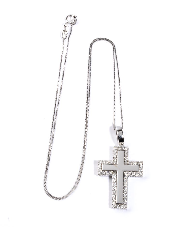 Girocollo in oro e diamanti