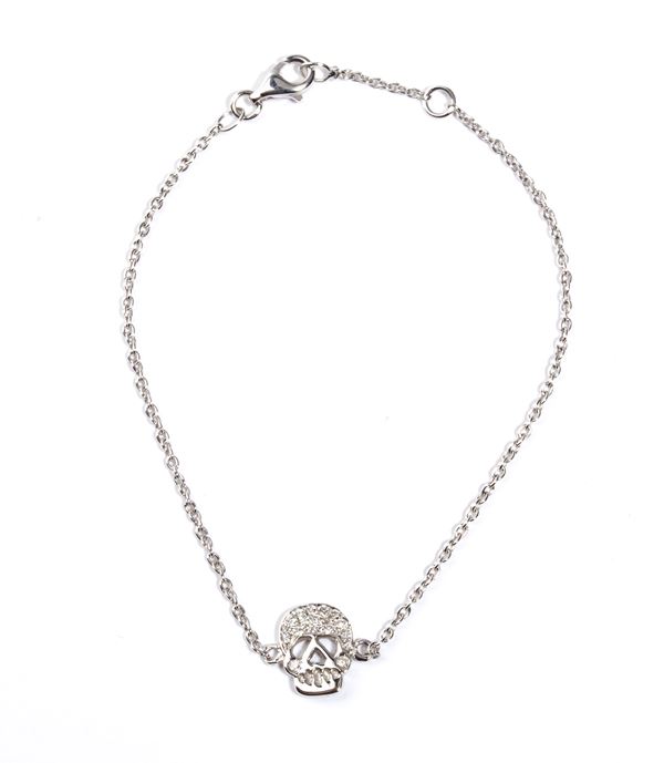 Diamond gold bracelet