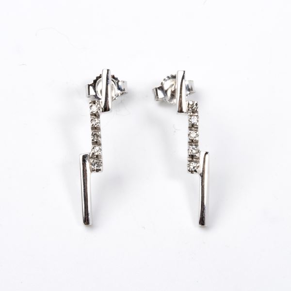 Orecchini in oro e diamanti