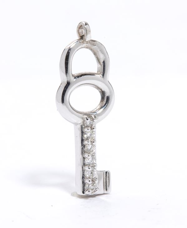 Pendente in oro e diamanti