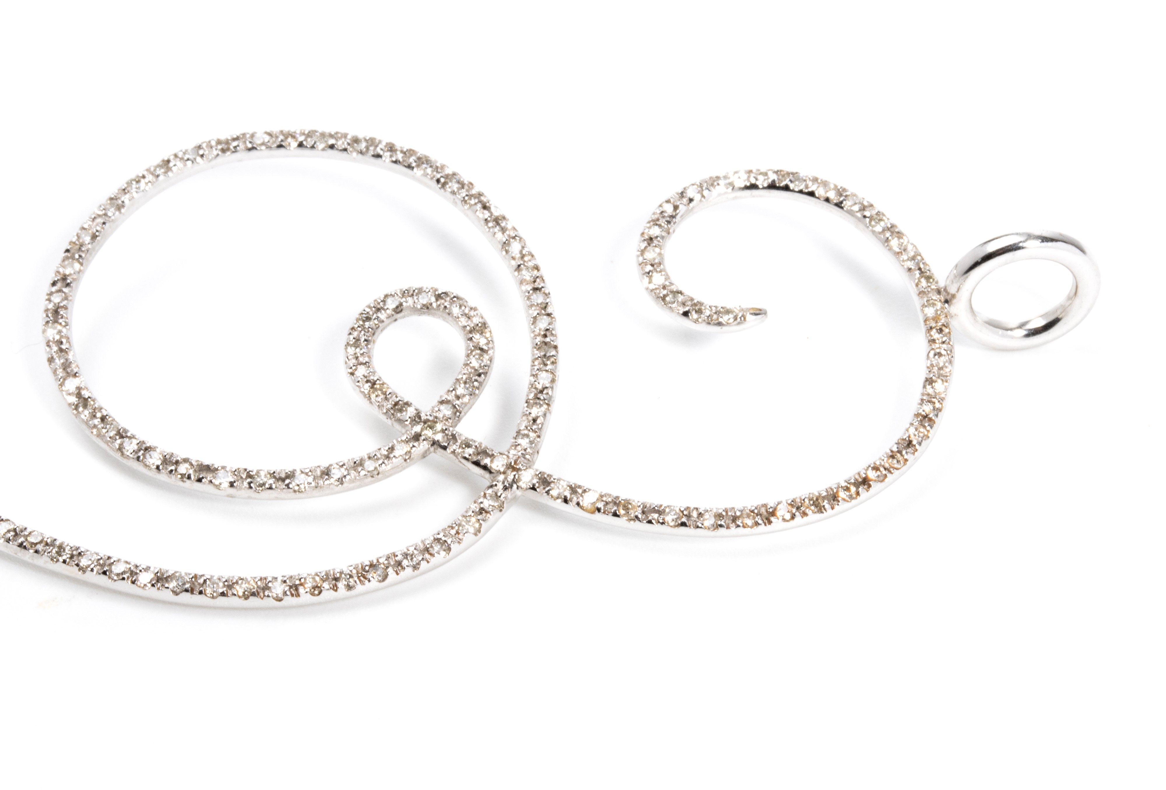 Pendente in oro con diamanti