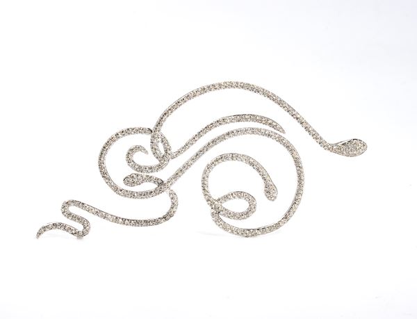 Pendente in oro con diamanti