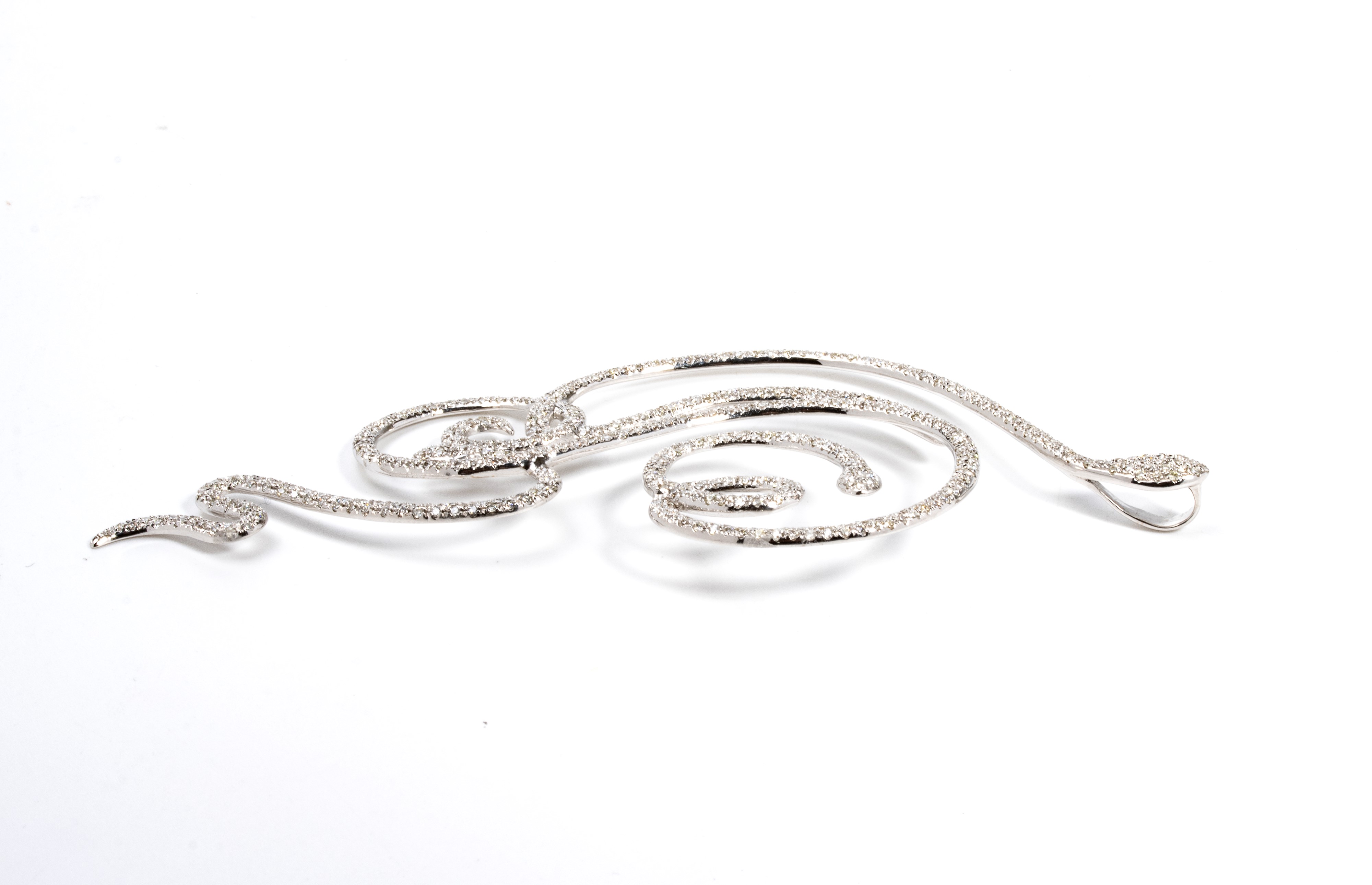 Pendente in oro con diamanti