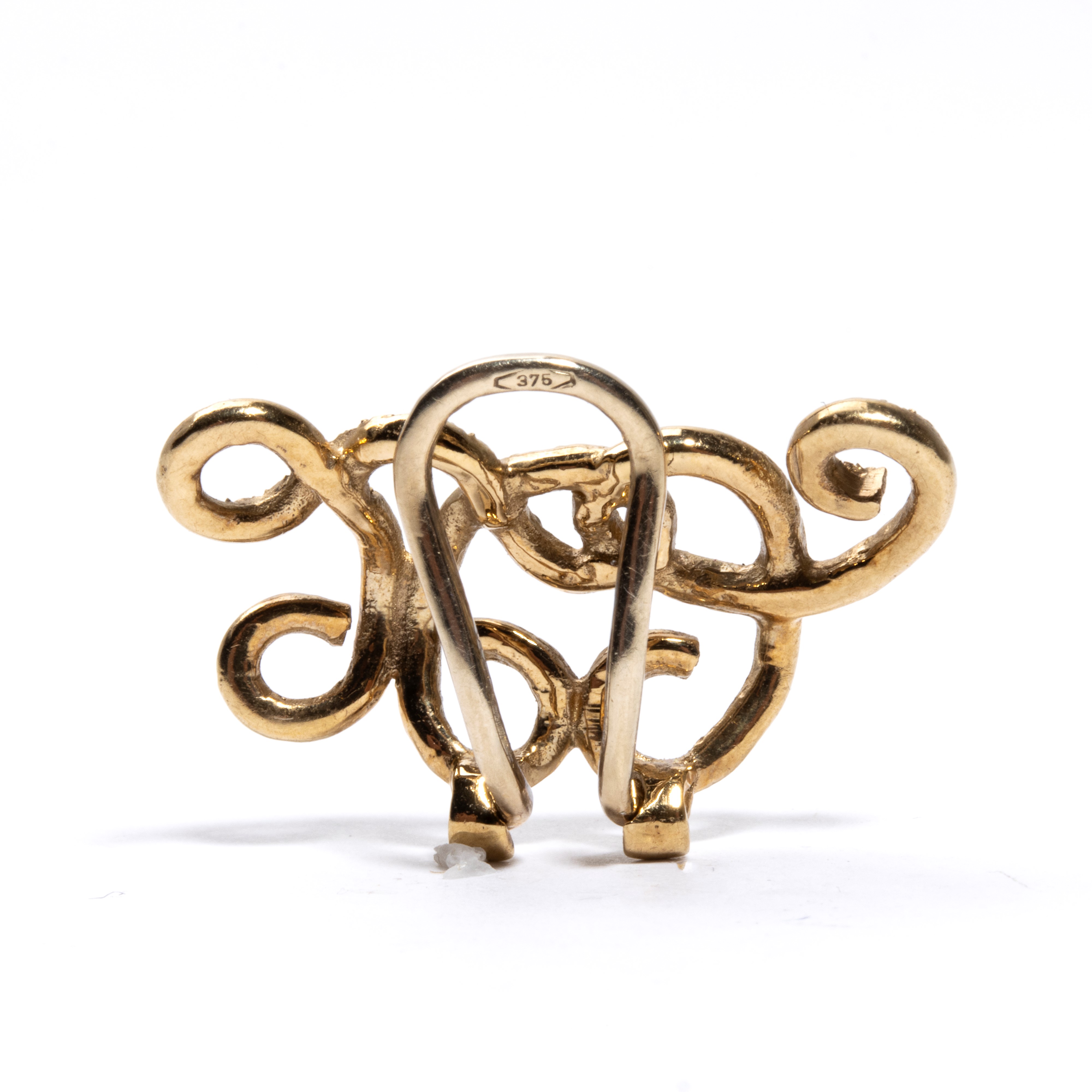 Orecchino singolo in oro e diamanti