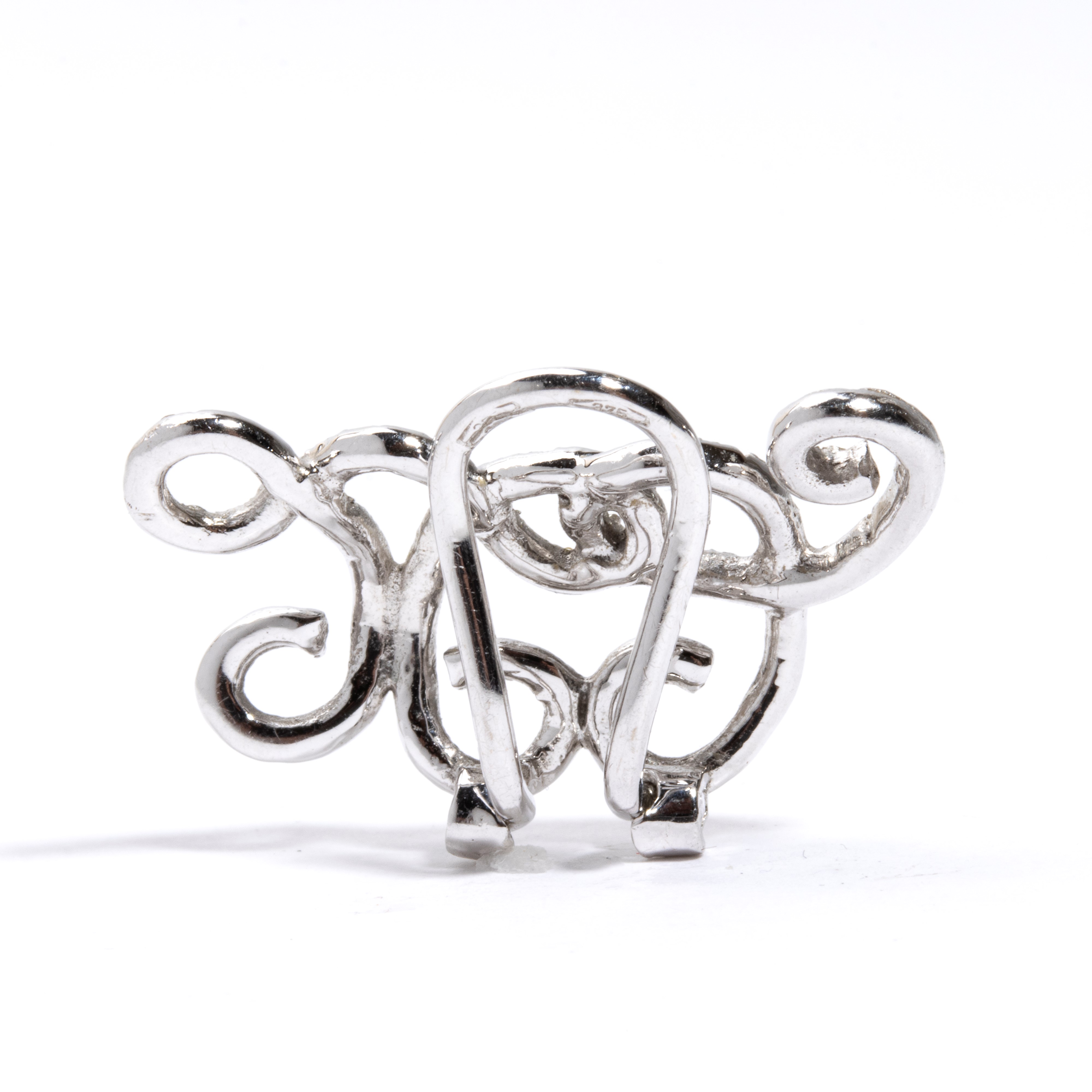 Orecchino singolo in oro e diamanti