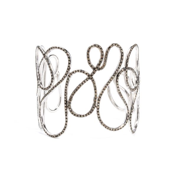 Diamond gold bracelet