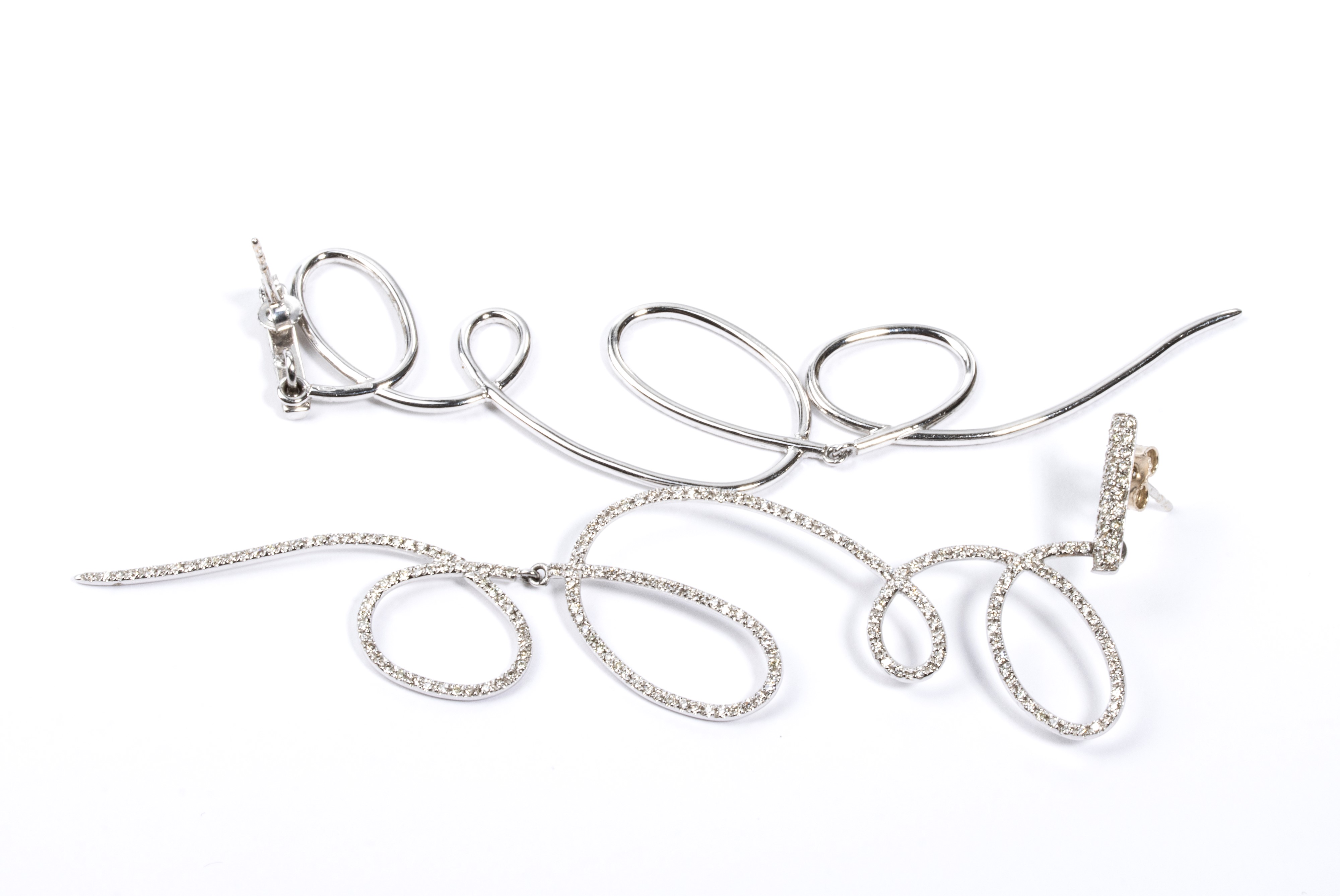 Orecchini in oro e diamanti