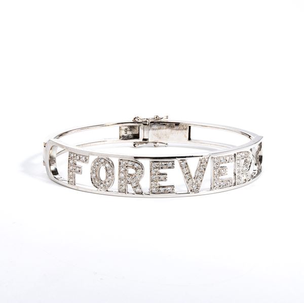 Bracciale in oro e diamanti