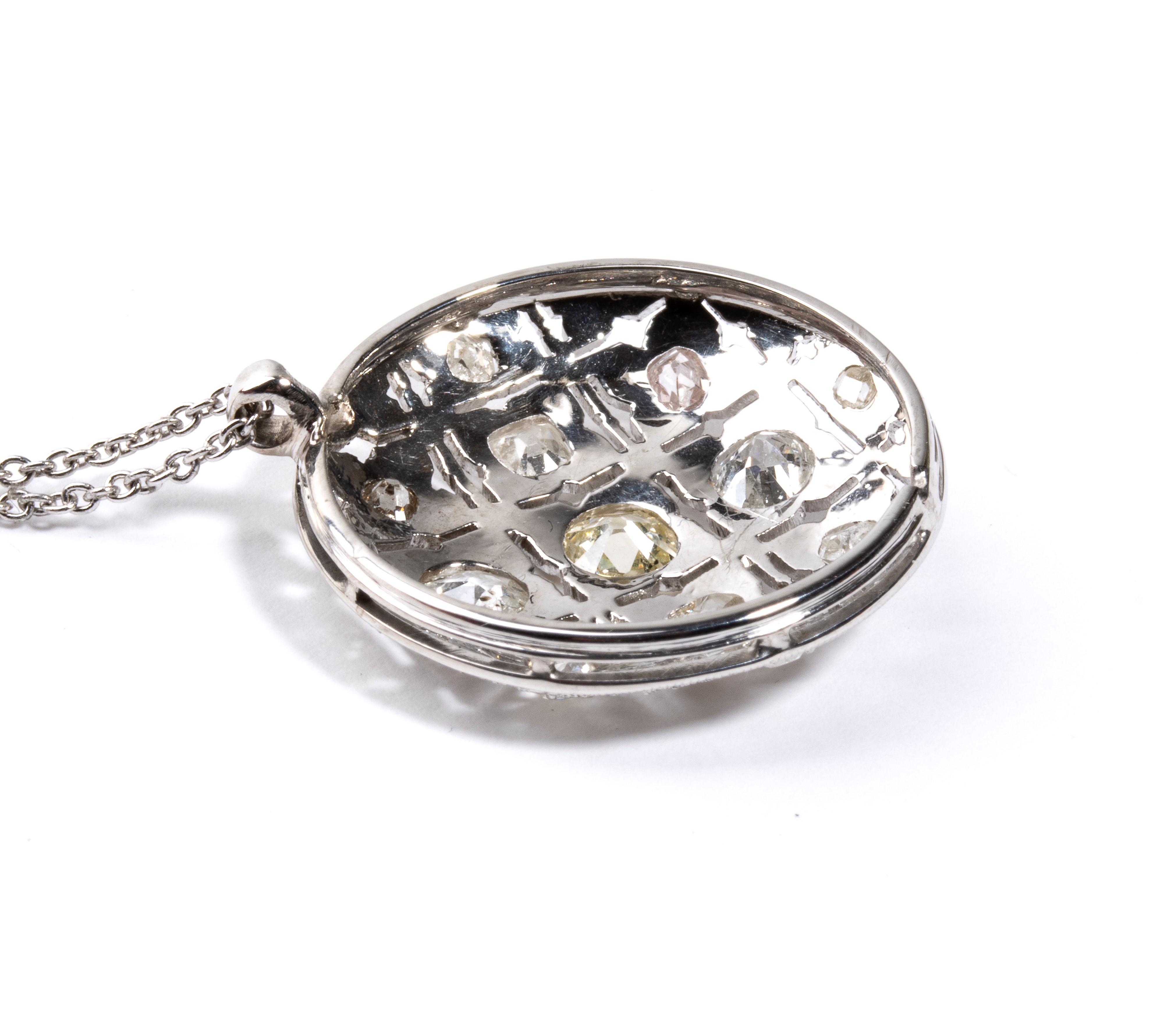 Pendente in oro e diamanti