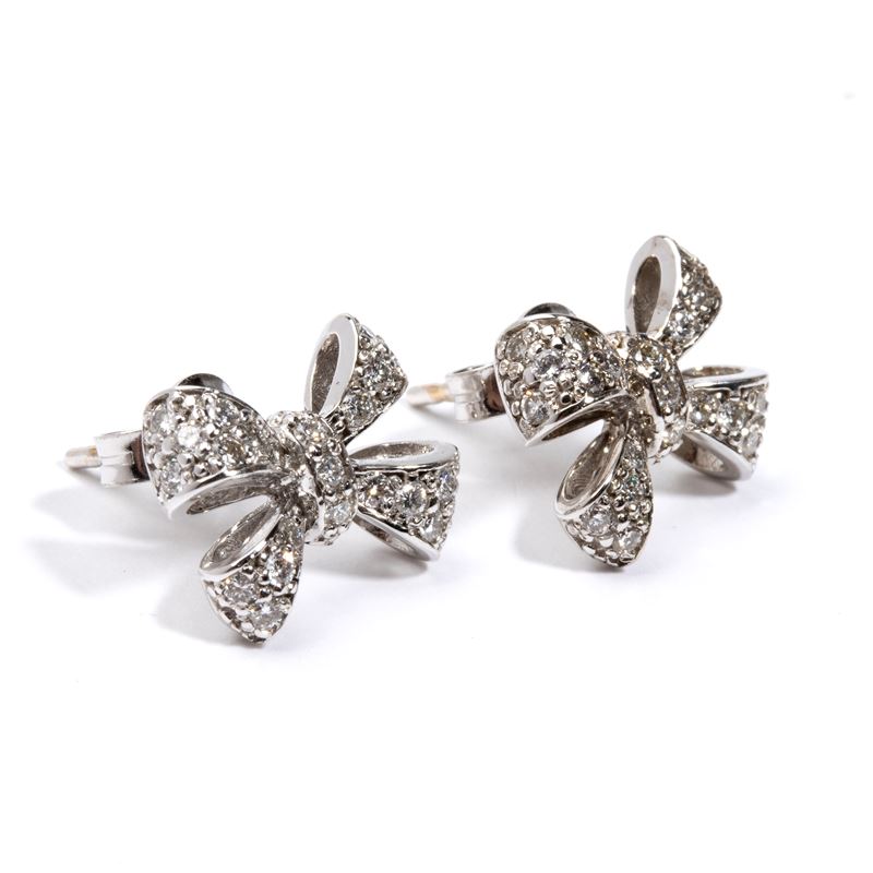 Orecchini in oro e diamanti