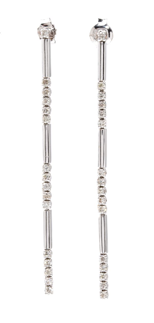 Orecchini in oro con diamanti