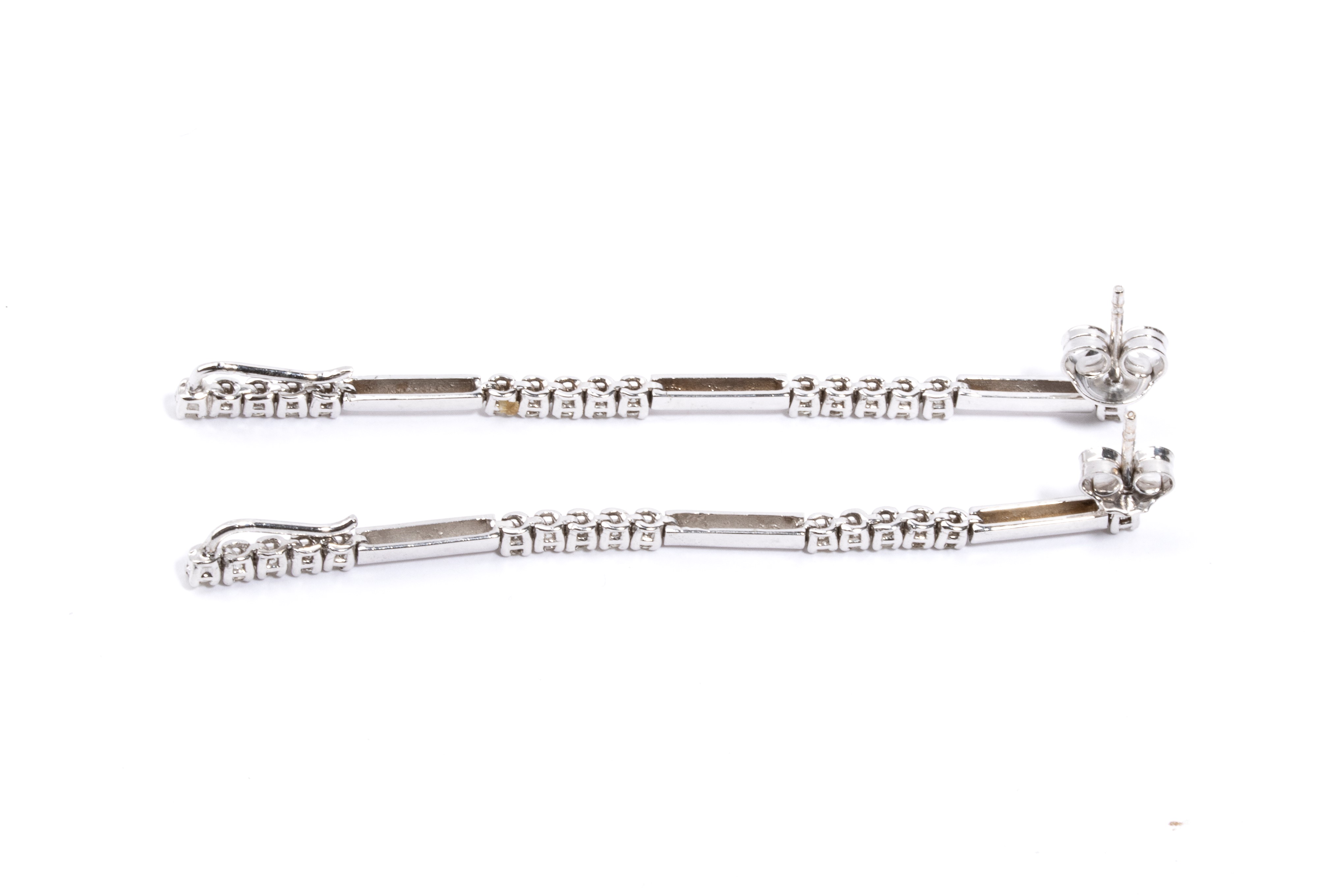 Orecchini in oro con diamanti