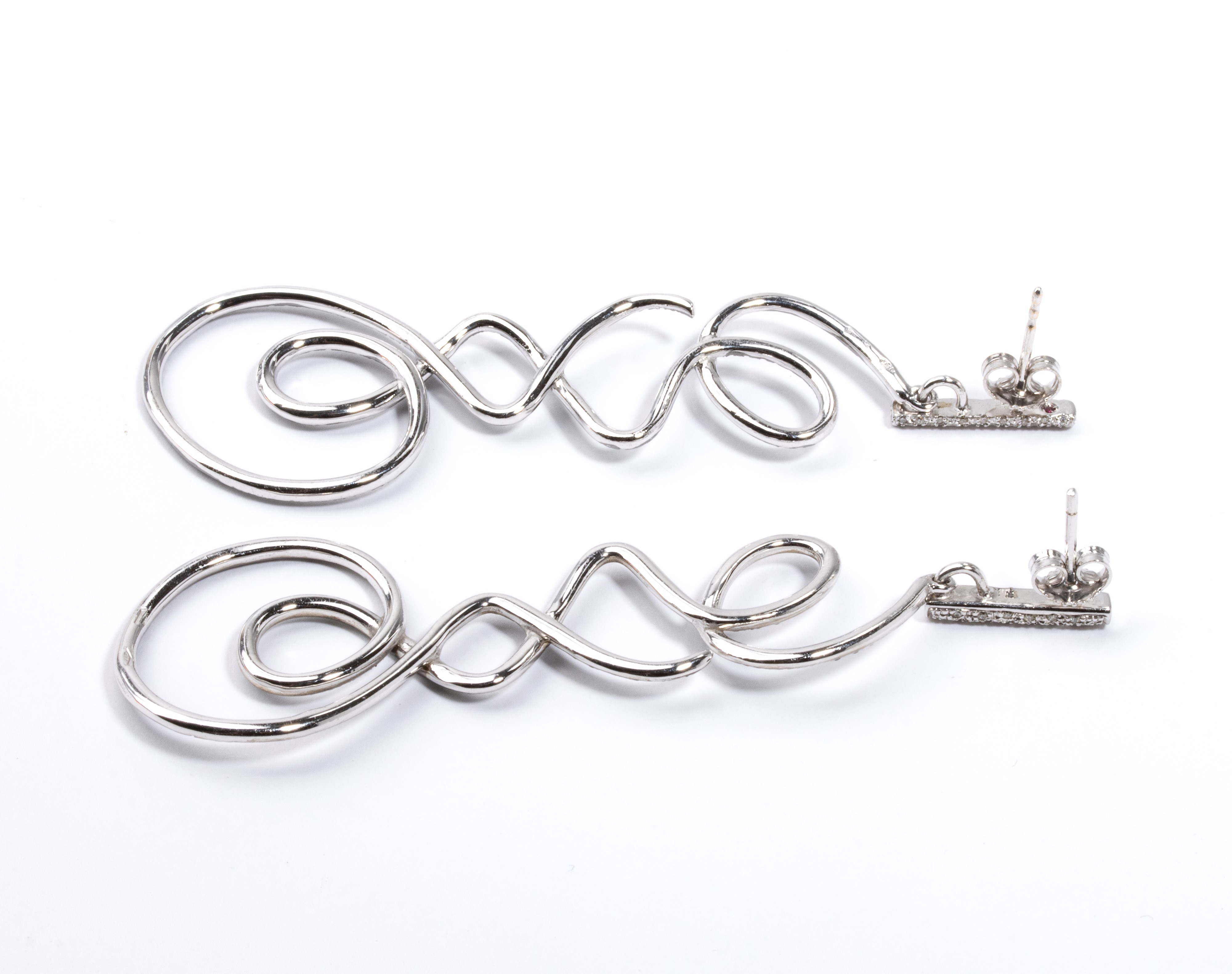 Orecchini in oro e diamanti