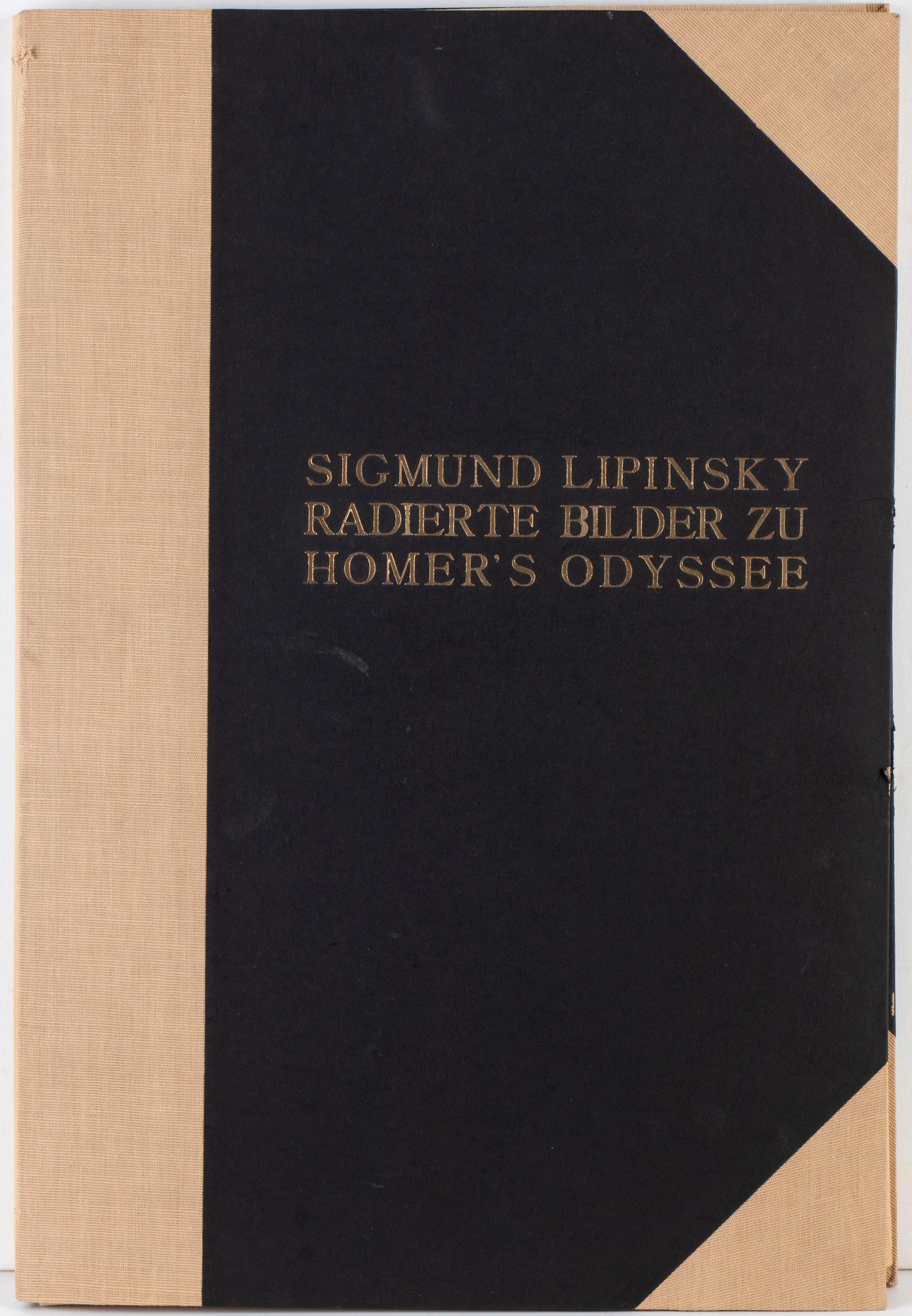 Sigmund Lipinsky - Odissea, serie completa di 8 acqueforti