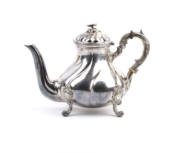Teiera italiana in argento