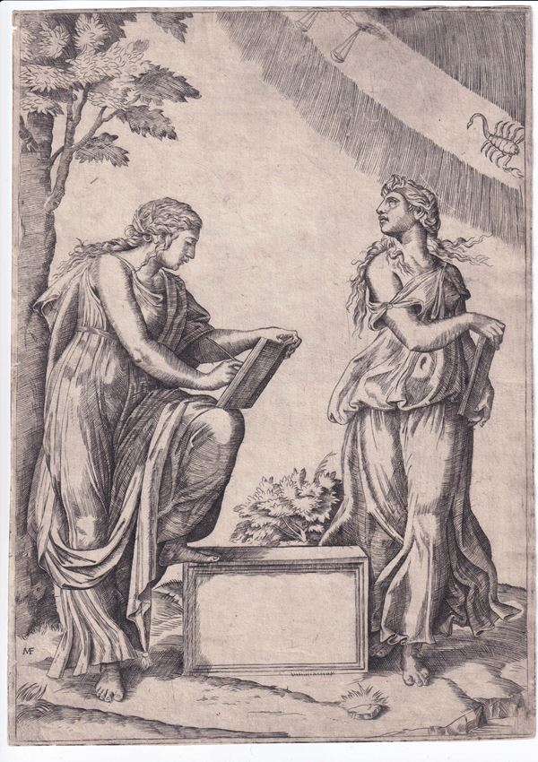 Le due sibille e lo zodiaco