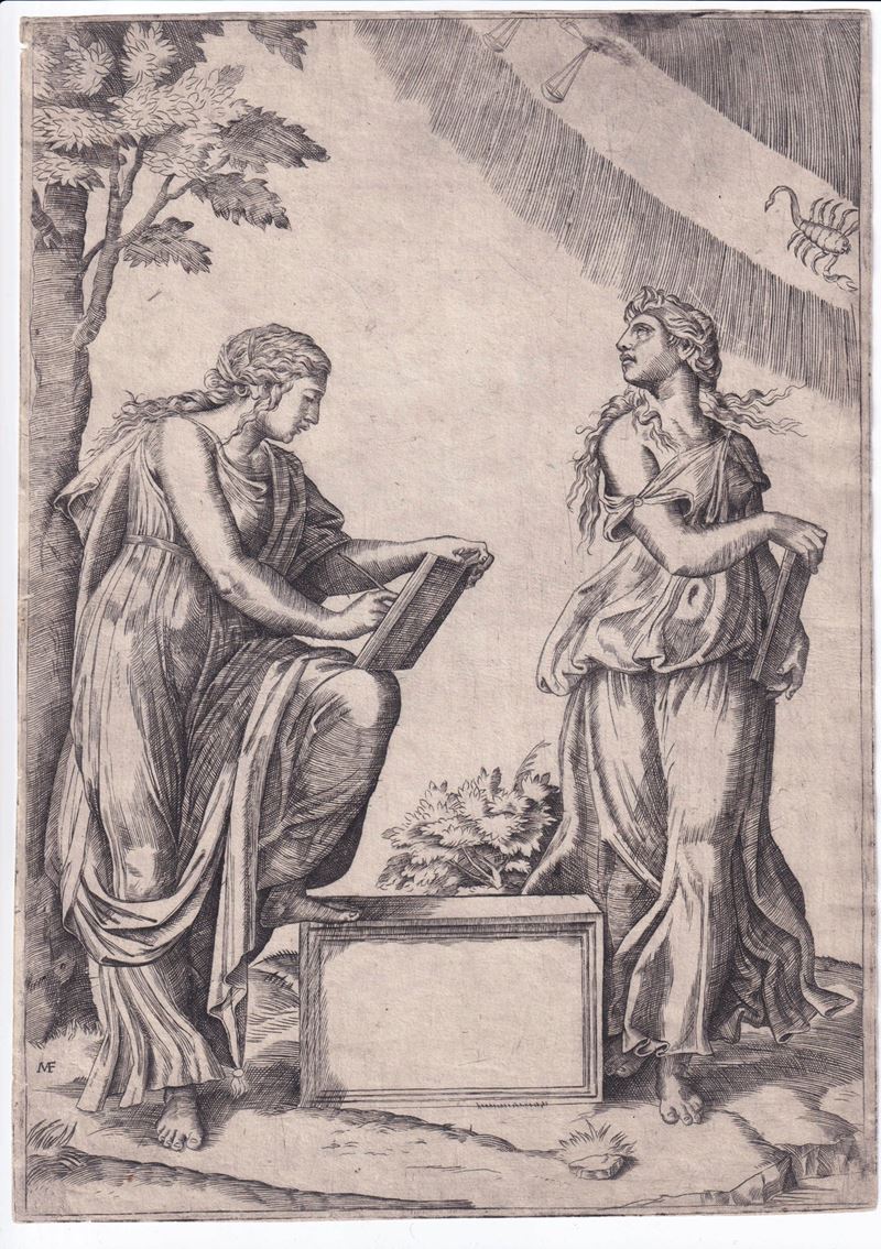 Due sibille e lo zodiaco