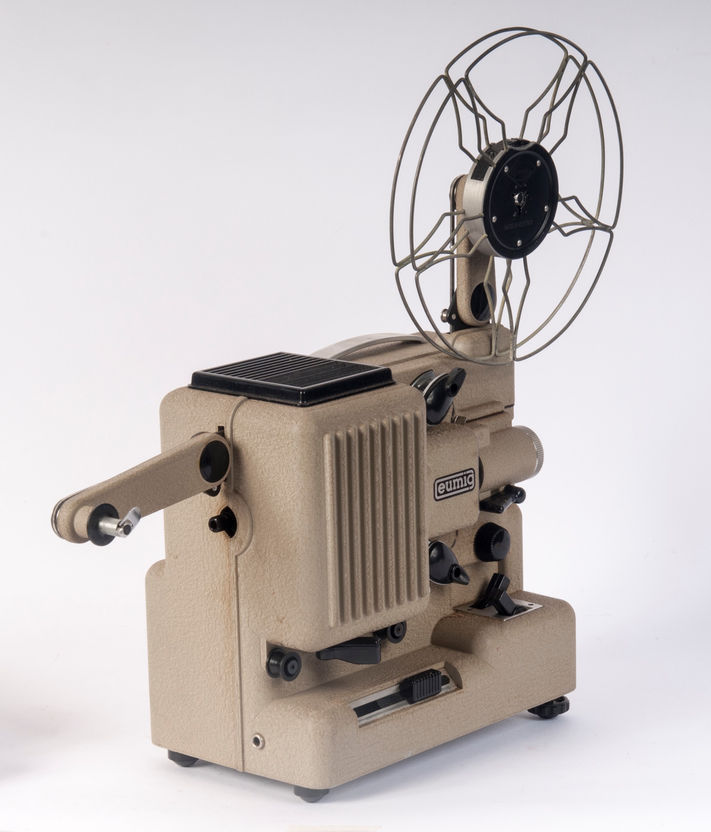 Eumig P8M, Cineproiettore anni ’60 con quattro bobine in scatola originale