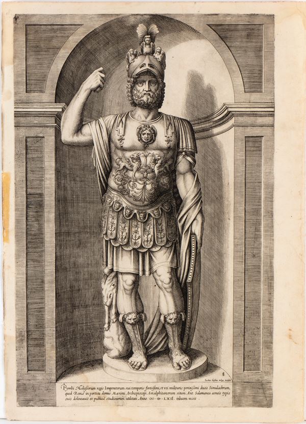 Jacob Bos - Pirro, da Speculum Romanae Magnificentiae