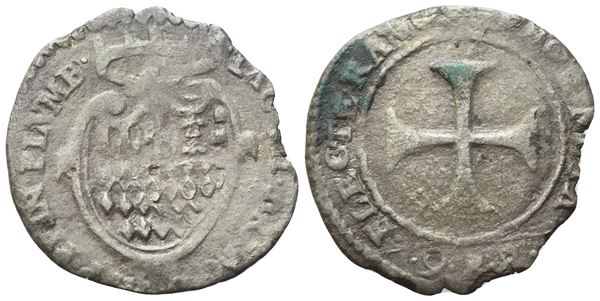 PIOMBINO. Giacomo VII Appiani (Signore, 1594-1603). Grosso 1598; Ag (1,57 g; 22 mm)
