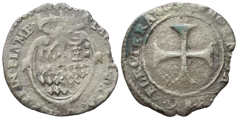 Appiani di Piombino, Grosso 1598 (Giacomo VII Appiani), argento 1,57 g