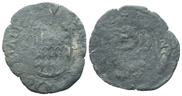 PIOMBINO. Giacomo VII Appiani (Signore, 1594-1603). Crazia, 1595; Mi (0,67 g; 18 mm)
