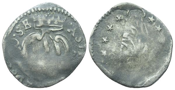 PIOMBINO. Niccolò Ludovisi (Principe, 1634-1665). Crazia; Mi (0,78 g; 17 mm)