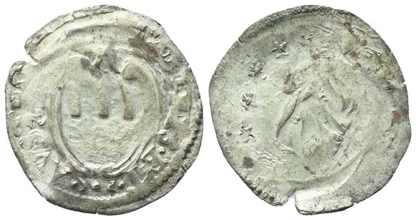 PIOMBINO. Niccolò Ludovisi (Principe, 1634-1665). Crazia; Mi (0,56 g; 18 mm)