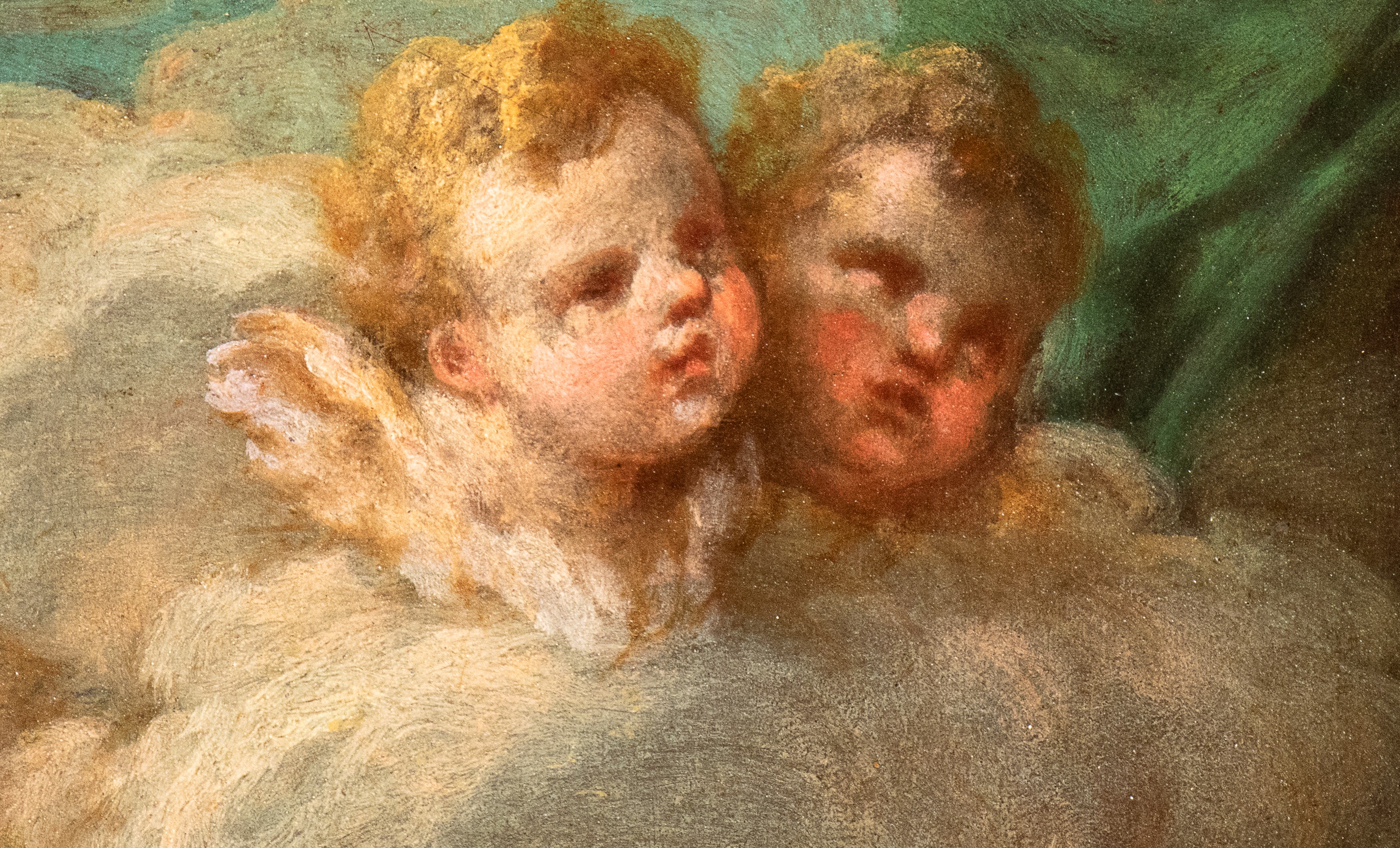 Sacra Famiglia con Sant'Antonio da Padova e San Marco evangelista
