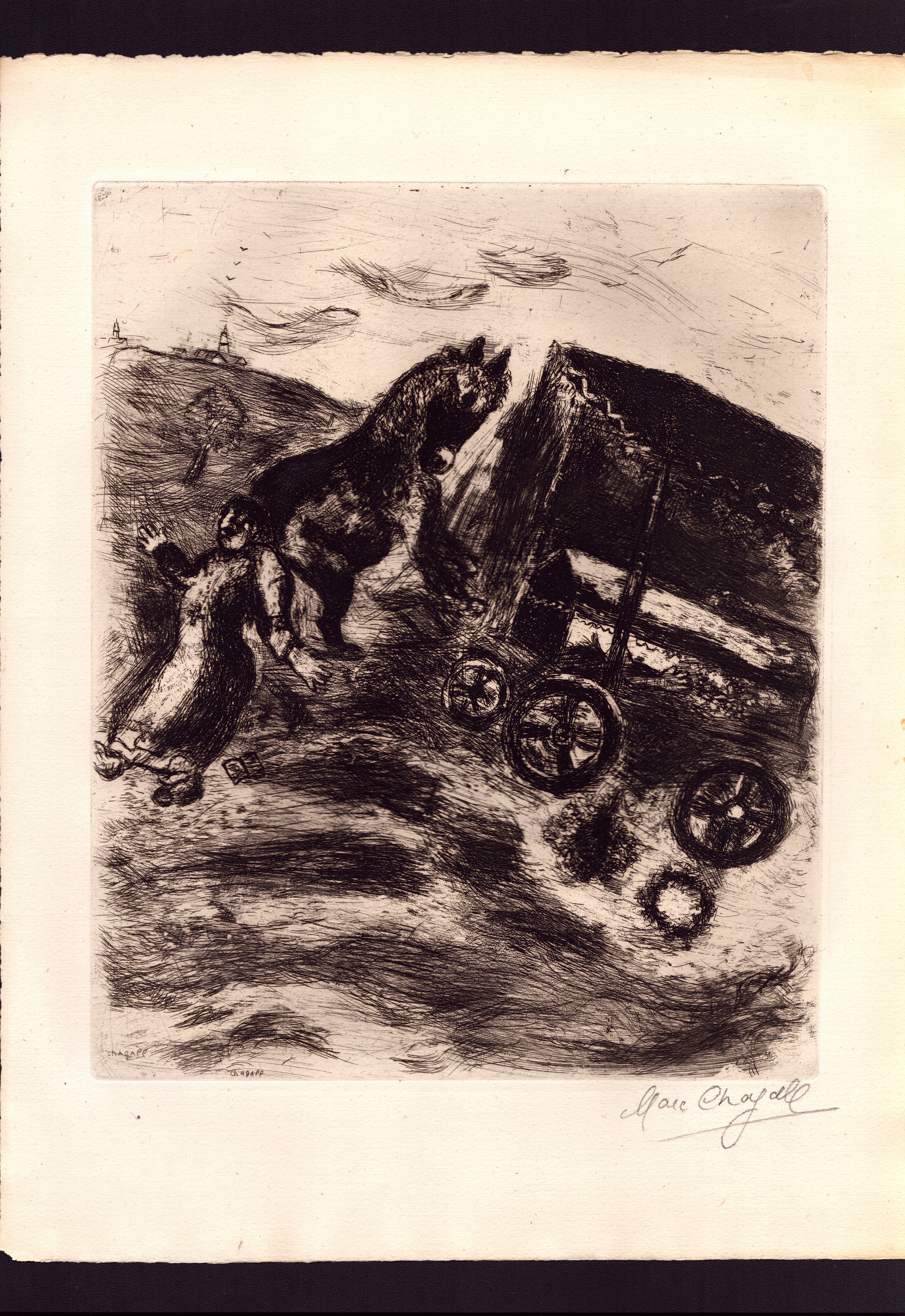 Marc Chagall - Les Fables - Lotto di 28 incisioni