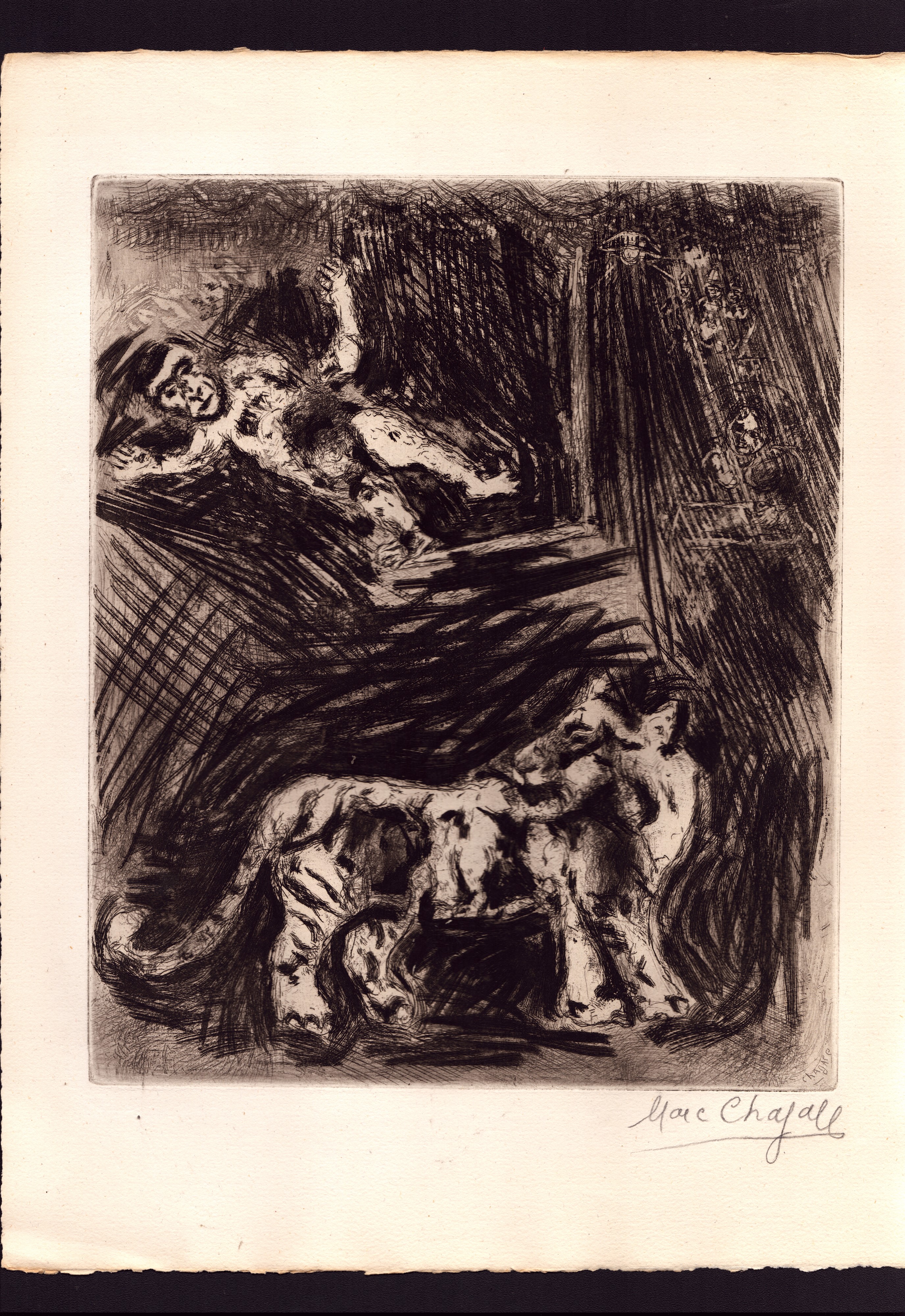 Marc Chagall - Les Fables - Lotto di 28 incisioni