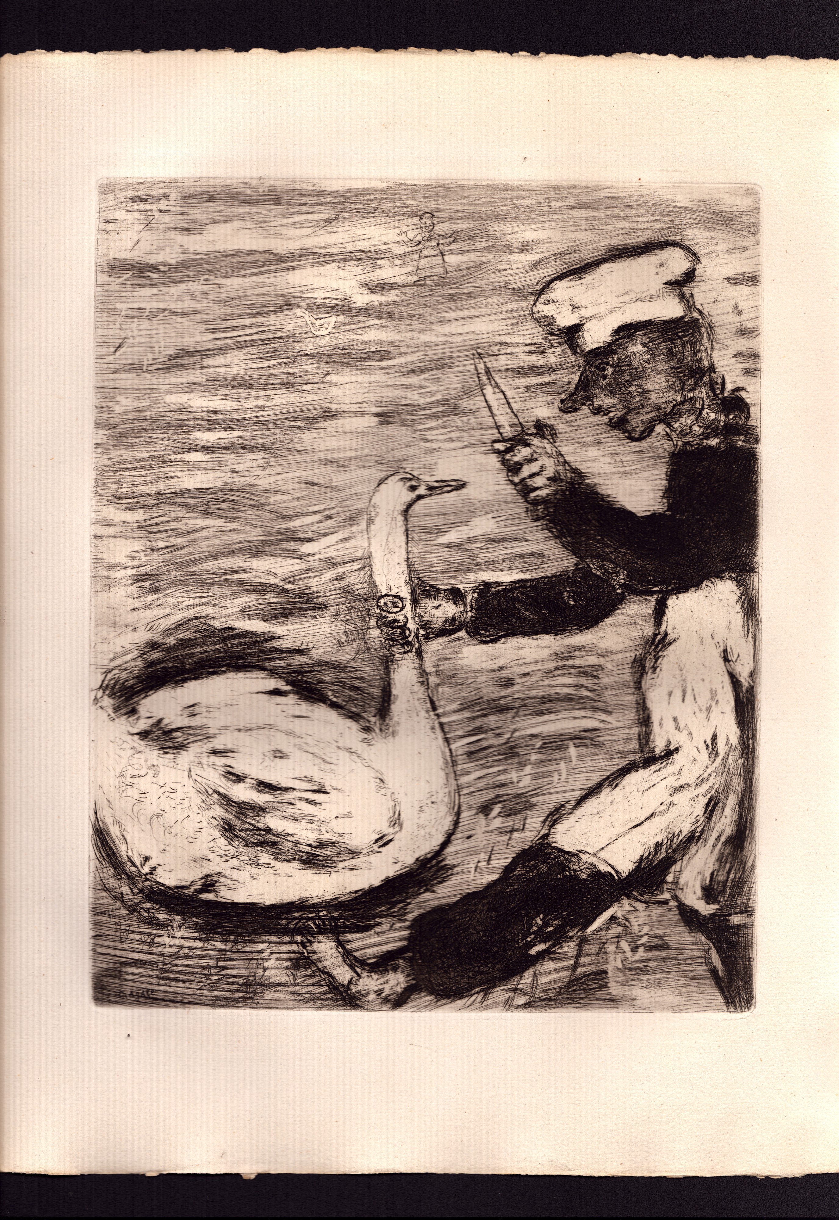 Marc Chagall - Les Fables - Lotto di 28 incisioni