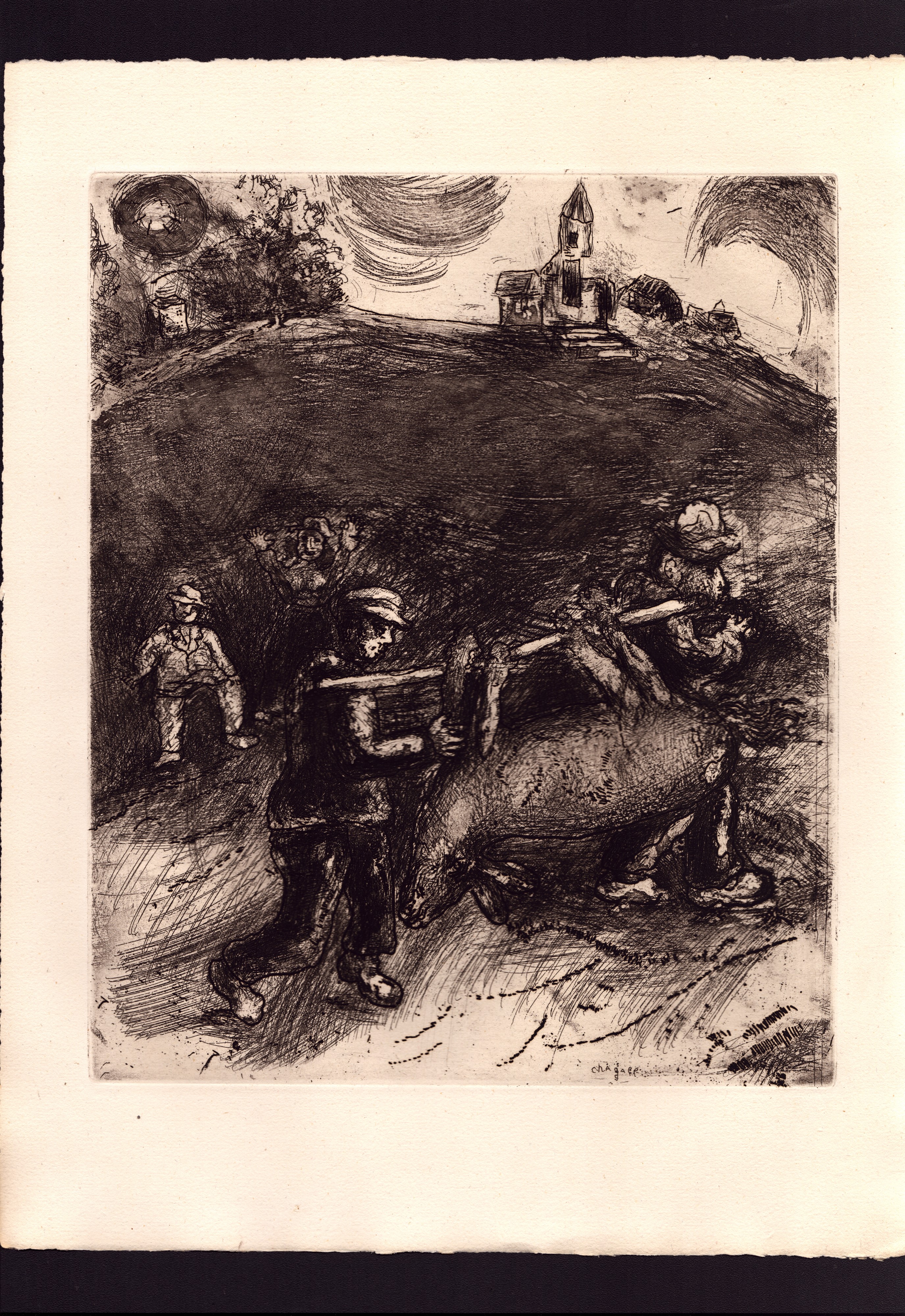 Marc Chagall - Les Fables - Lotto di 28 incisioni