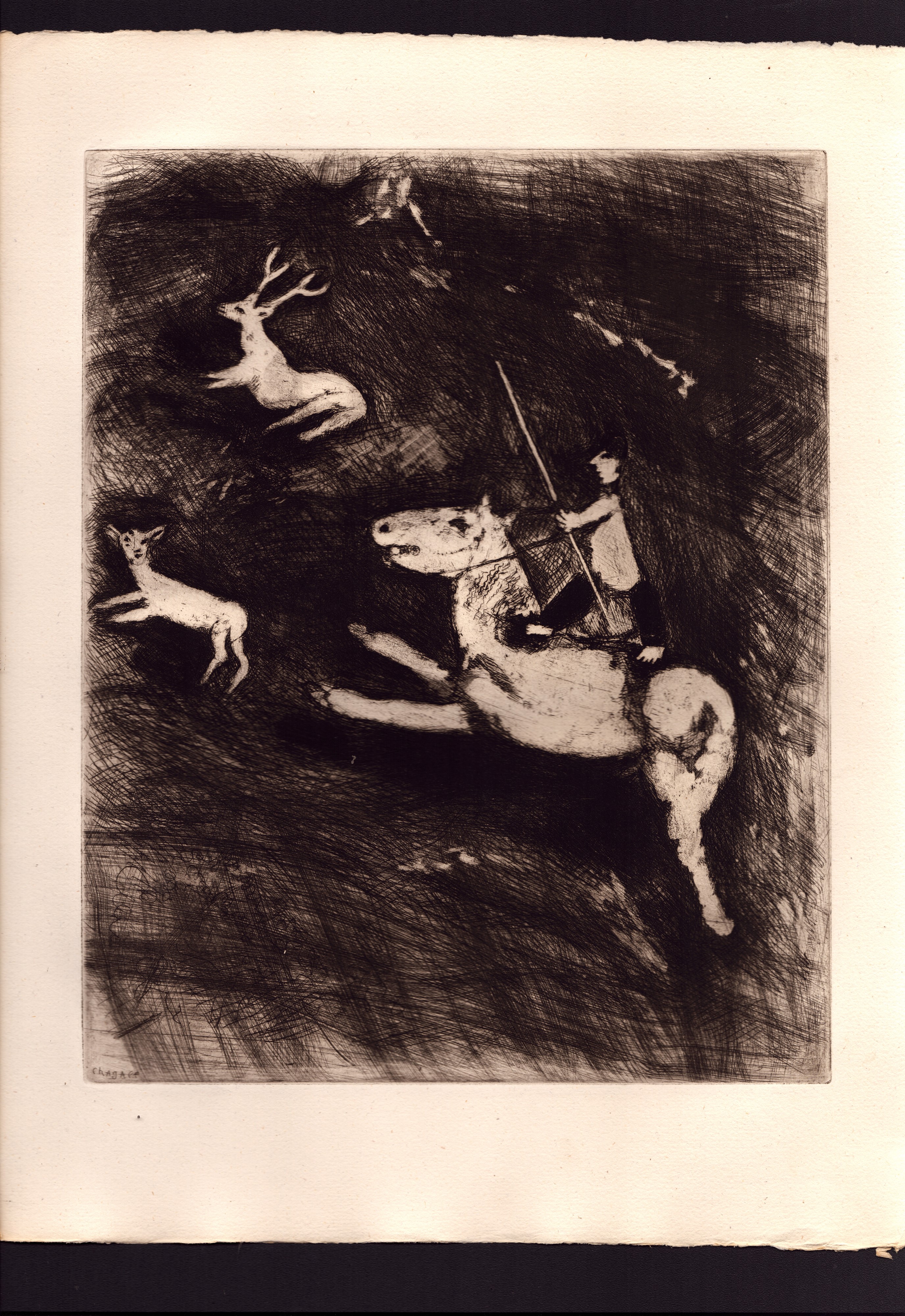 Marc Chagall - Les Fables - Lotto di 28 incisioni