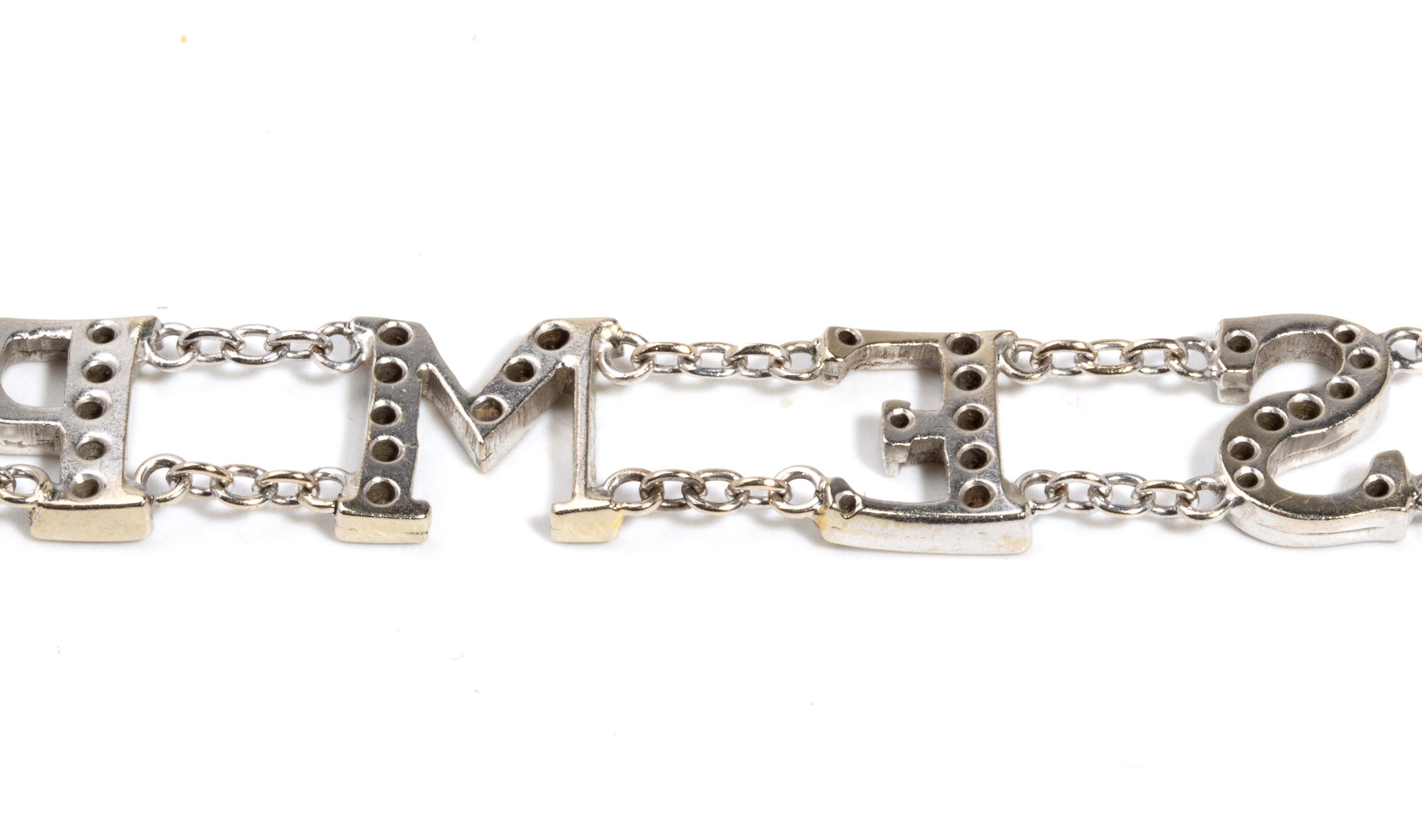 Bracciale "PER SEMPRE" in oro con diamanti