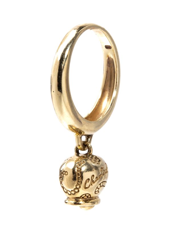 CHANTECLER - Anello in oro con campanella