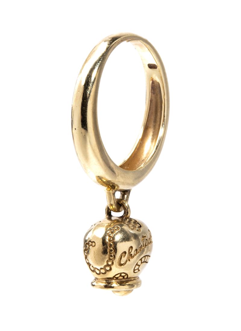 Anello in oro con campanella