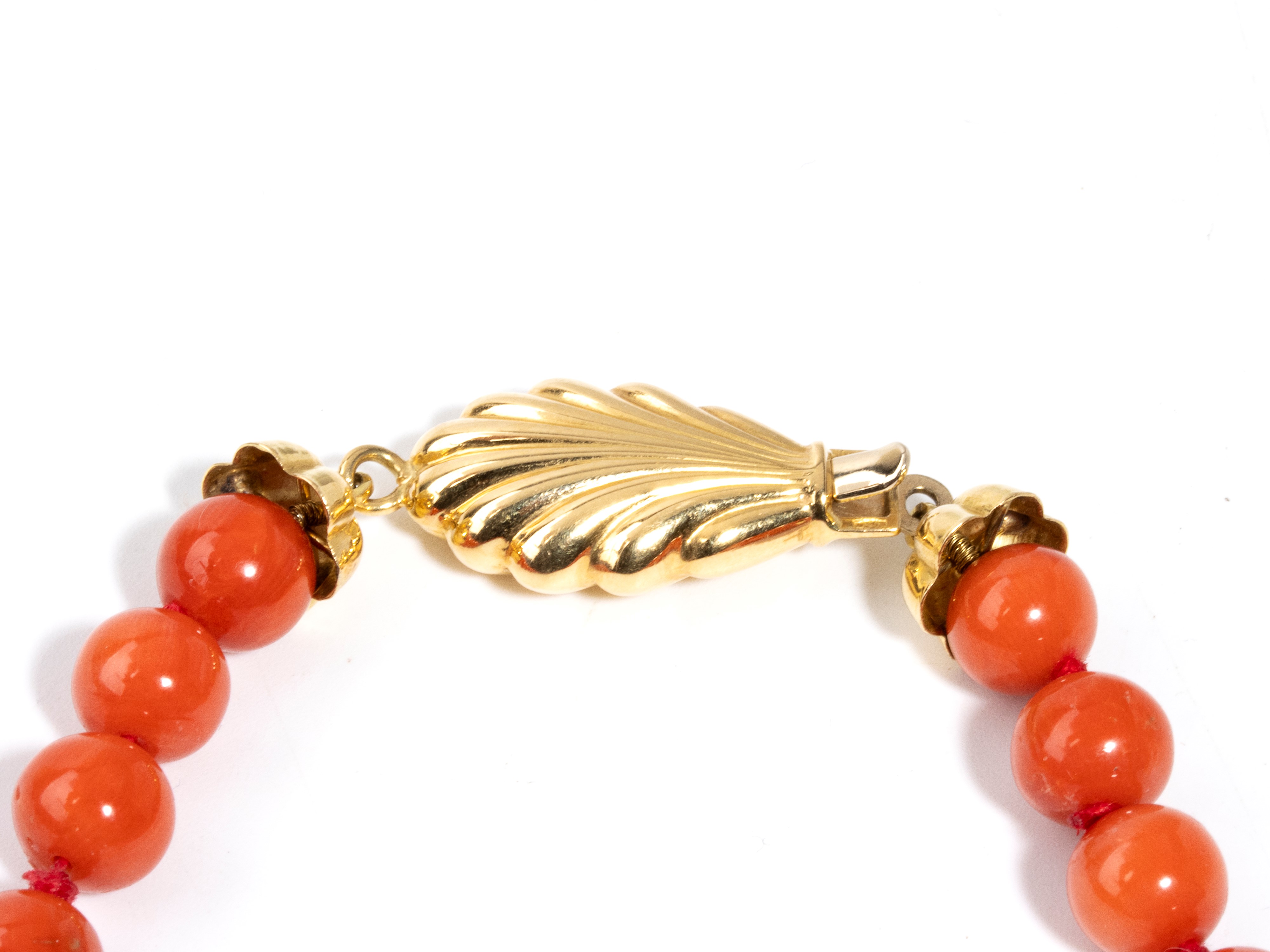 Collana in corallo Mediterraneo