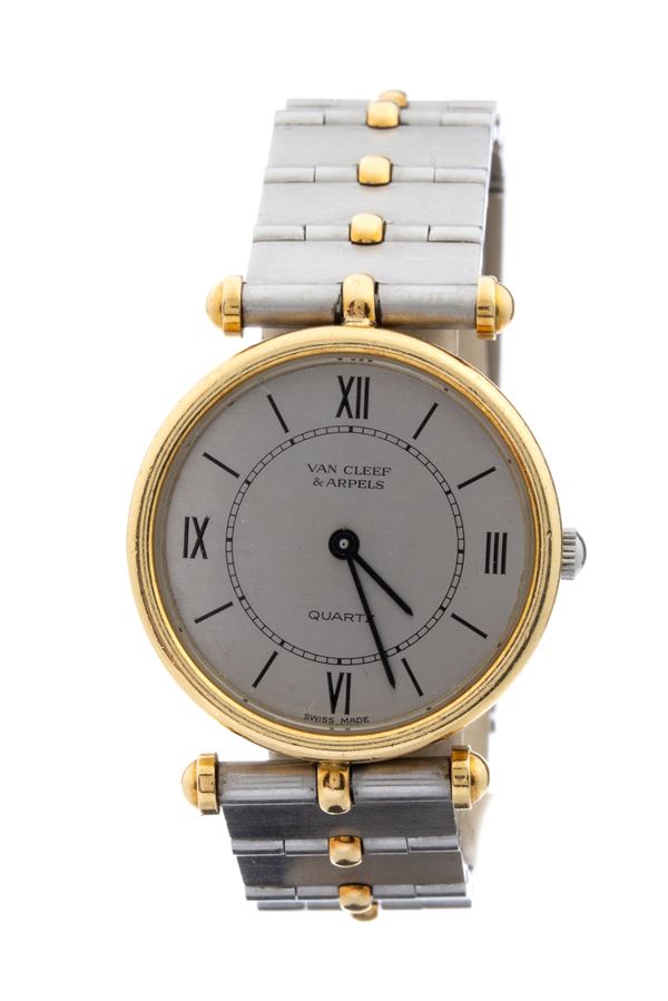 Orologio da polso  acciaio e oro