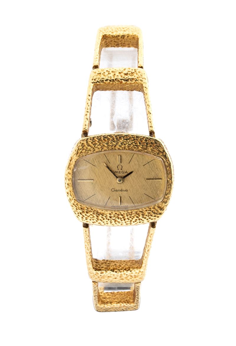 Omega - Orologio da polso in oro 18k (anni '50-'60)
