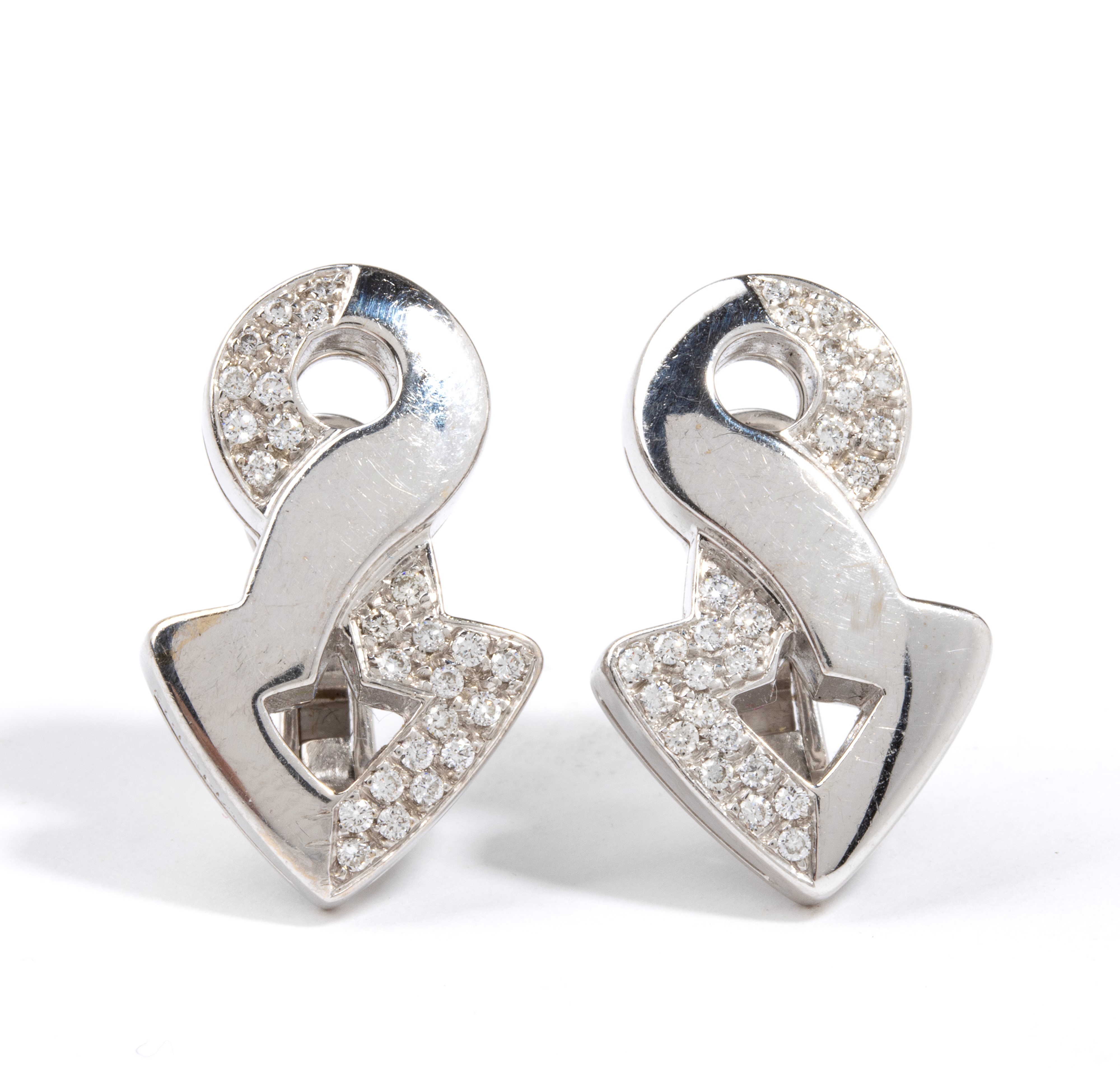 Orecchini in oro con diamanti