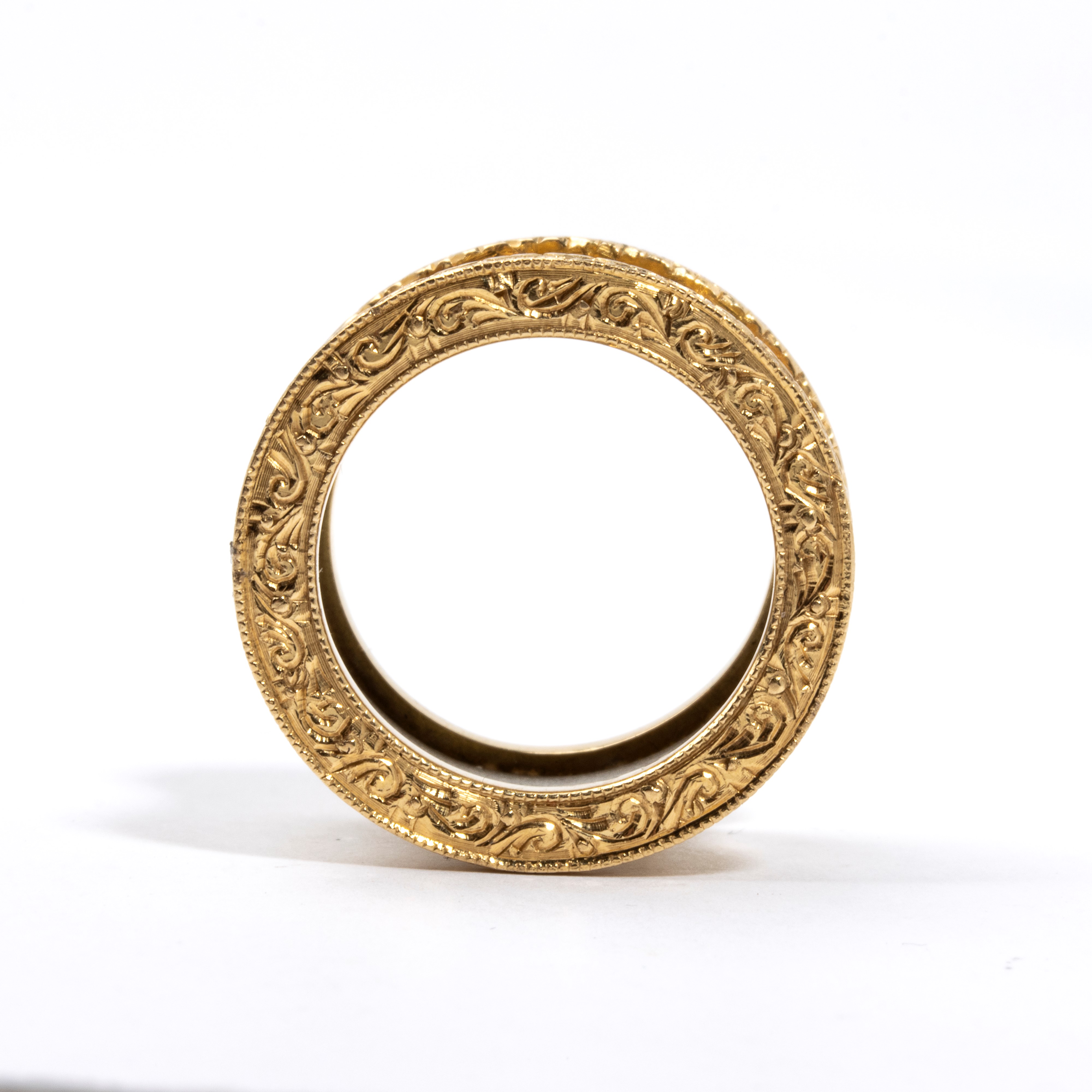 Anello a fascia in oro