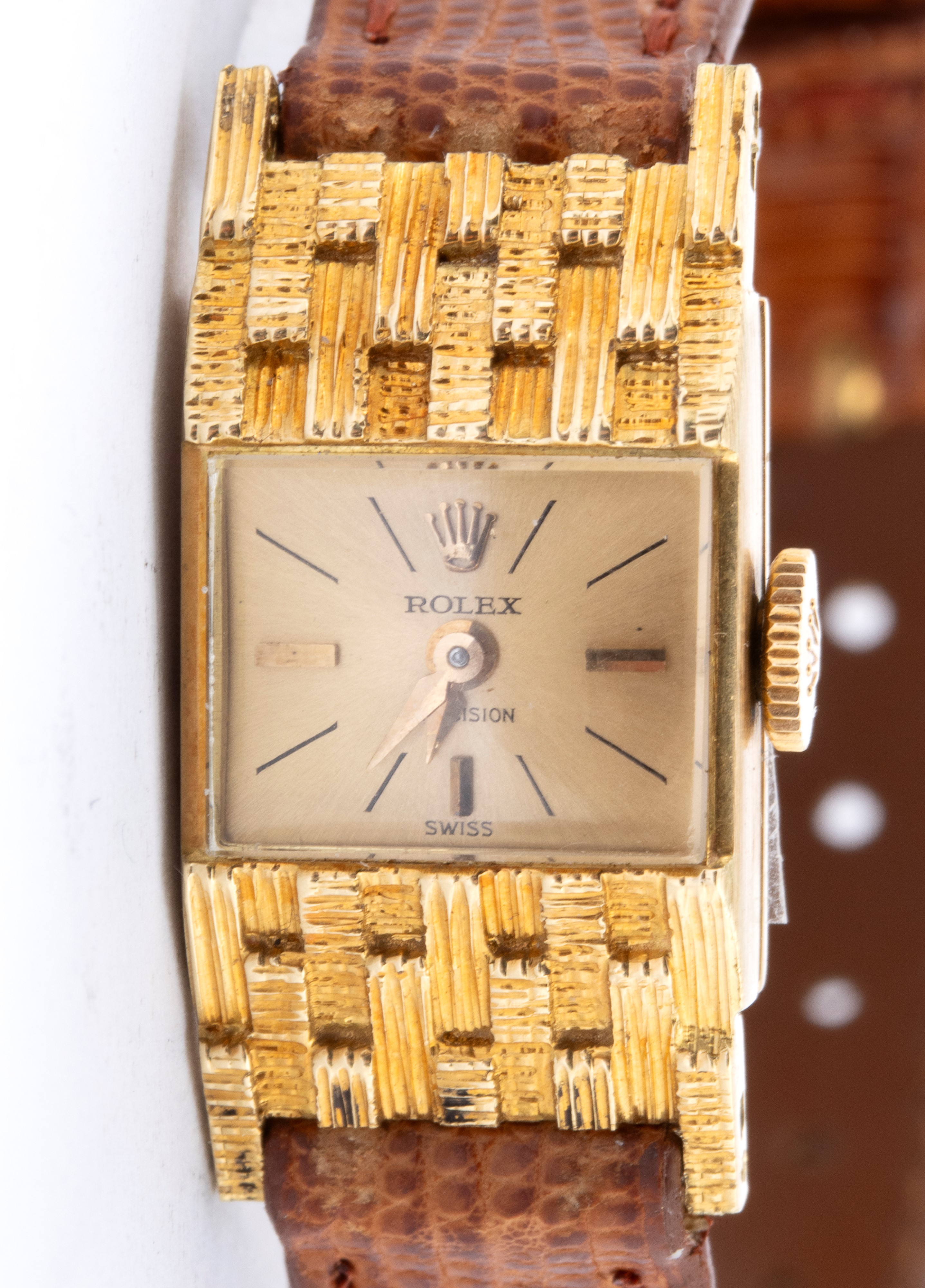 Rolex - Orologio Lady in oro con movimento meccanico a carica manuale (referenza J153)