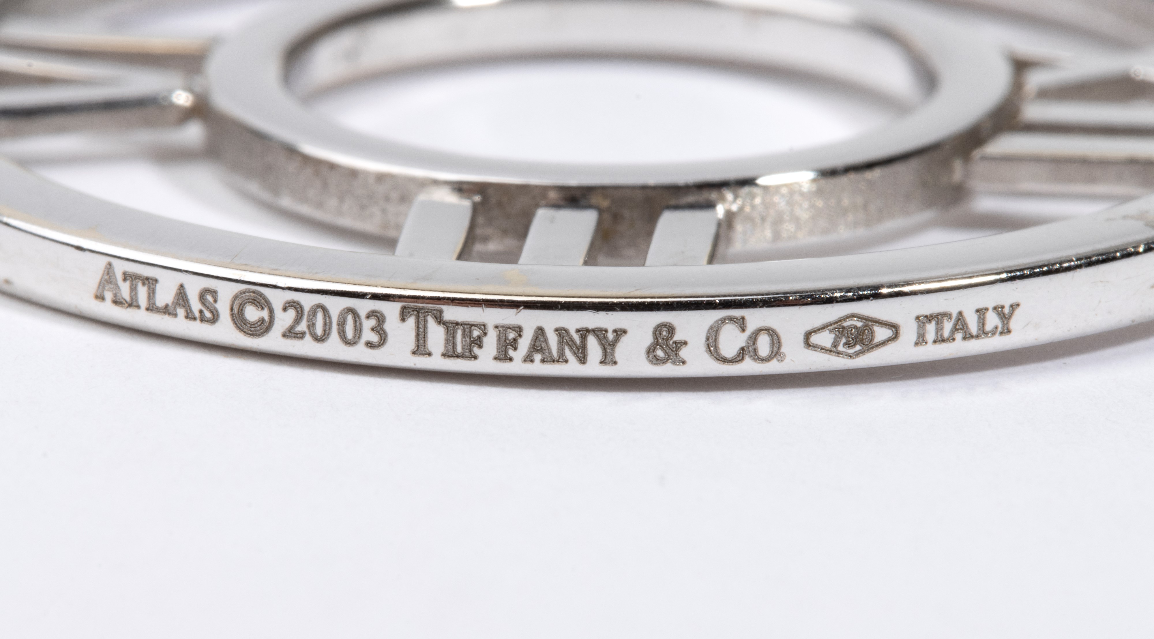 Collezione Atlas: pendente in oro bianco