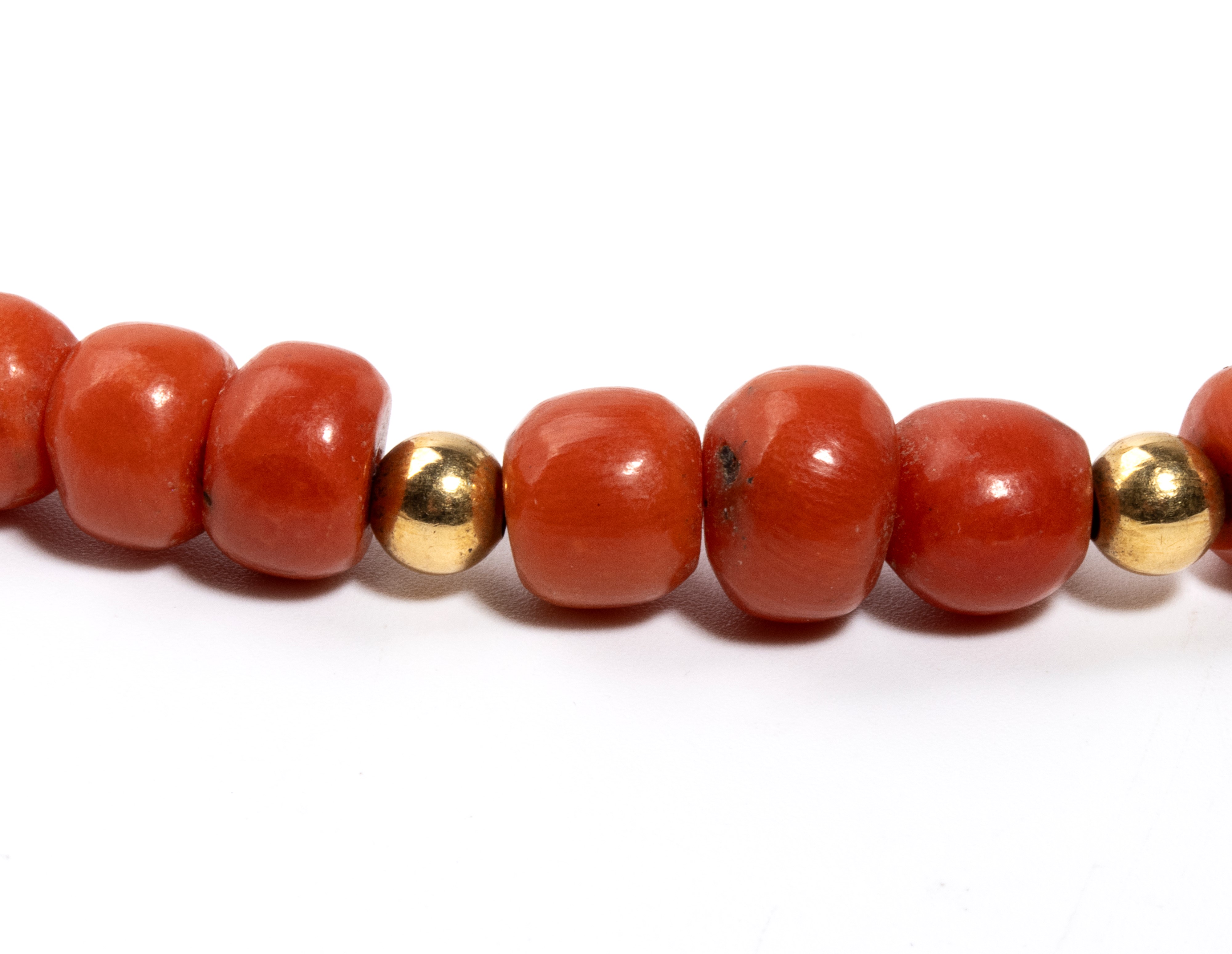 Collana in corallo Mediterraneo