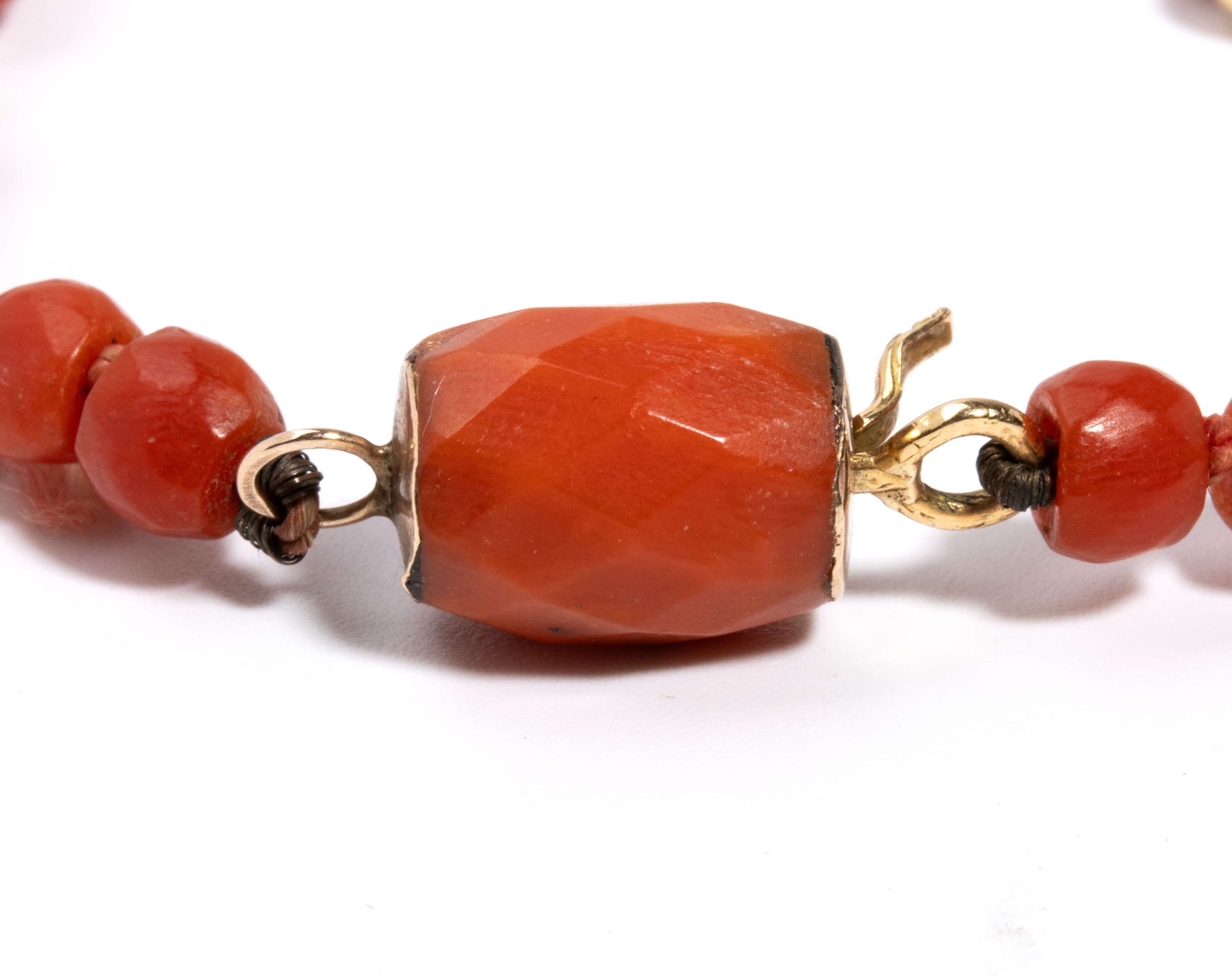 Collana in corallo Mediterraneo