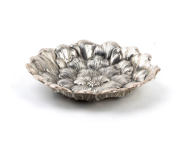Buccellati, collezione natura: ciotola Flowers Gardenia in argento