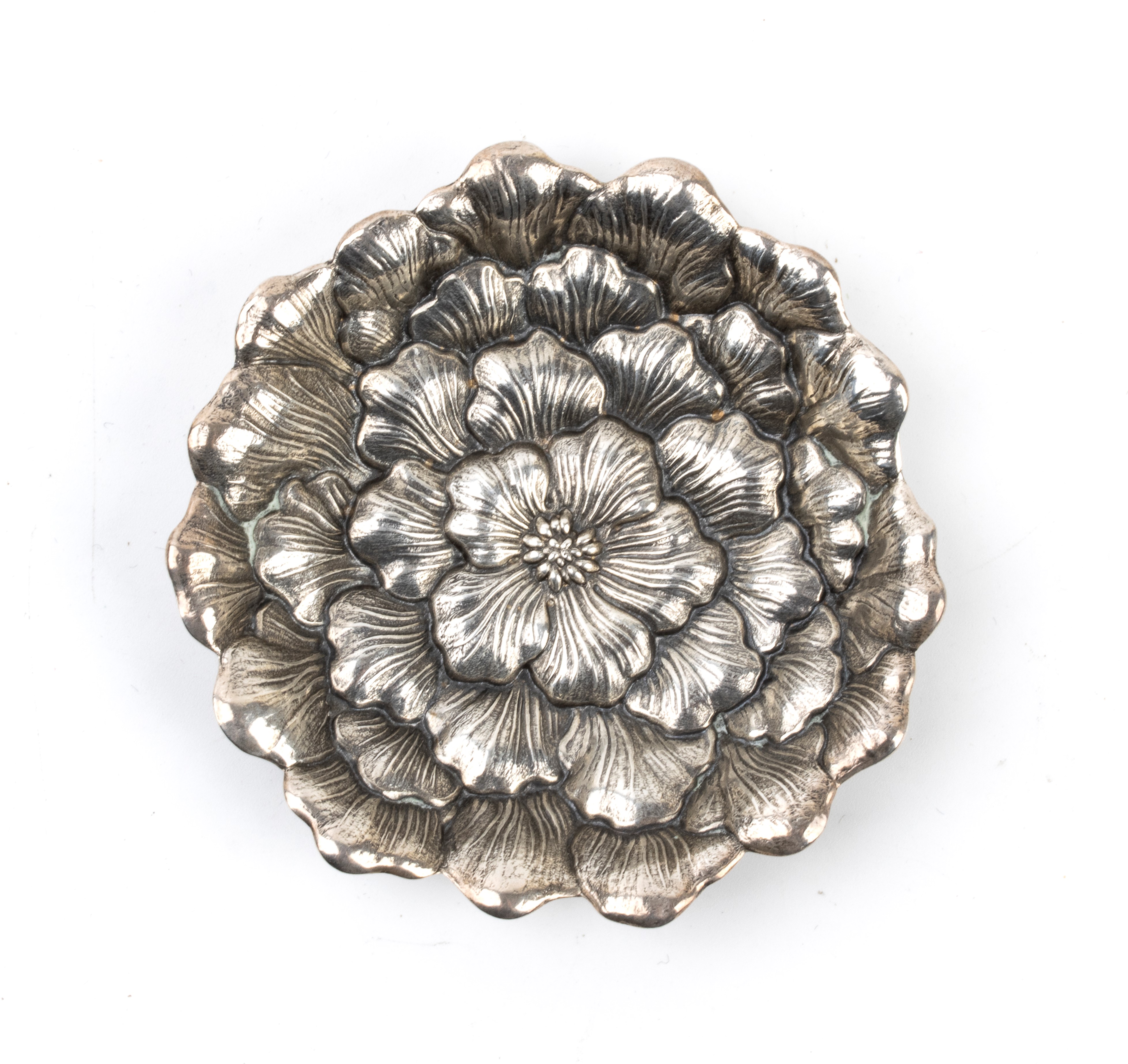 Gianmaria Buccellati - Ciotola “Flowers Gardenia” in argento 925/1000