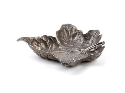 Foglia di acero (ciotola Leaves) in argento 925/1000